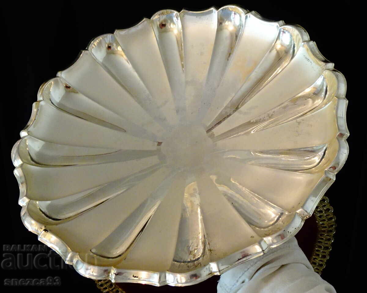 Delivery of Silver-plated fruit bowl 30 cm, 520 g