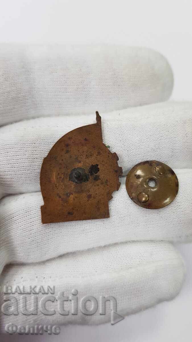 Παράδοση Σπάνιο πρώιμο σήμα - UDARNIK - Εργάτες Υφαντουργίας 1947-1950