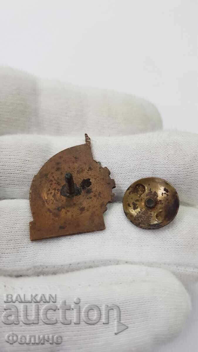 Semn rar timpuriu - UDARNIK - Lucrători Textili 1947-1950 - 5