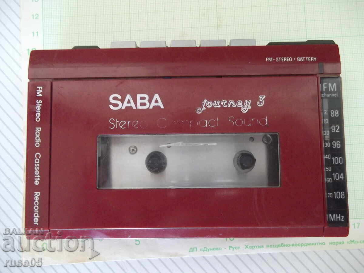 Working "SABA - journey 3" Radio Cassette Player with price 60.00 BGN | € 30.68
