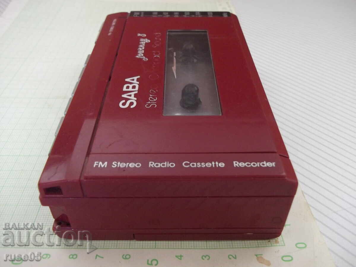 Delivery of Working "SABA - journey 3" Radio Cassette Player