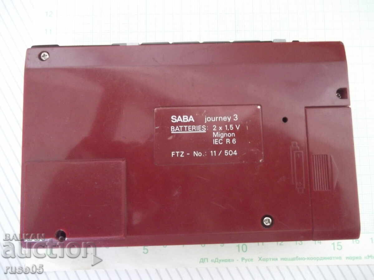 Working "SABA - journey 3" Radio Cassette Player - 6