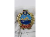 Early Rare Socialist Badge Swimming Judge III Class 1950