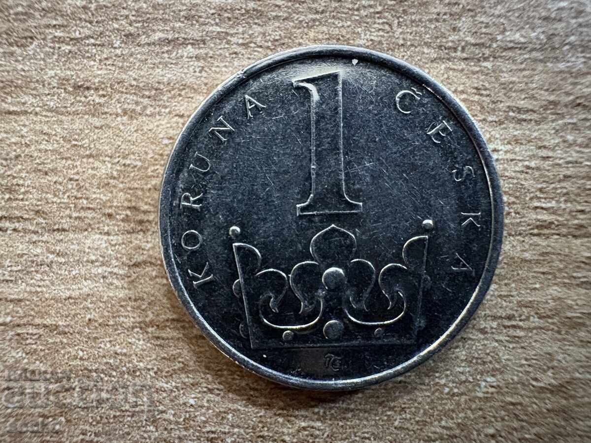 Czech Republic - 1 Koruna (2010) Czech Republic - 1 Koruna (2010)