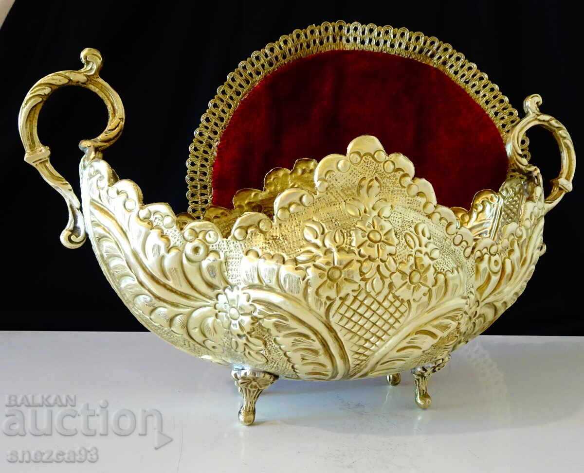 Χάλκινη ζαρντινιέρα, γόνδολα, φρουτιέρα αριστούργημα - 5 Χάλκινη ζαρντινιέρα, γόνδολα, φρουτιέρα αριστούργημα - 5