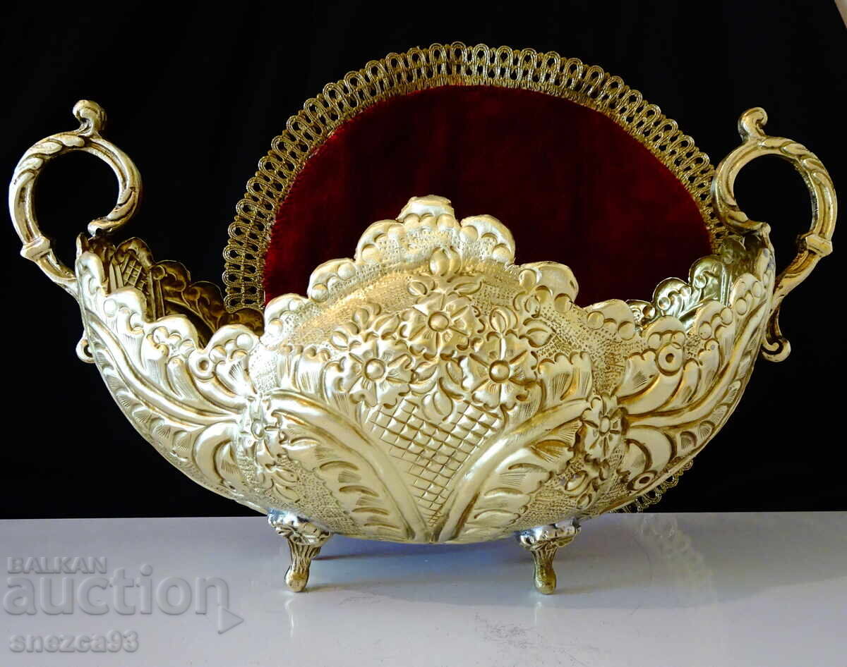 Χάλκινη ζαρντινιέρα, γόνδολα, φρουτιέρα αριστούργημα - 7 Χάλκινη ζαρντινιέρα, γόνδολα, φρουτιέρα αριστούργημα - 7