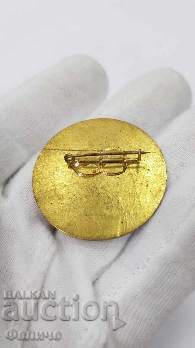 Рядък знак Отличник в Учението ВМГИ 1960 - 1970 г. - 5 Рядък знак Отличник в Учението ВМГИ 1960 - 1970 г. - 5