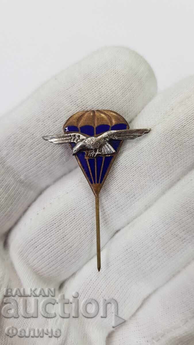 Rare early badge, Paratrooper badge, parachute 1960 - 5