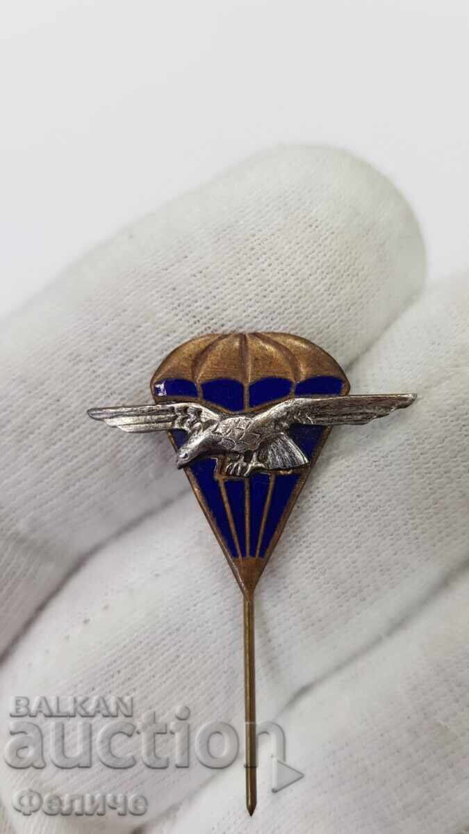 Rare early badge, Paratrooper badge, parachute 1960