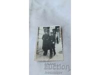 Sofia Photo Two Young People in Front of a Shirt Shop 1938