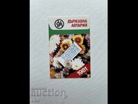 Ημερολόγιο Κρατικής Λοταρίας 1981