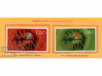 1974. Сан Марино. 100 г. UPU.