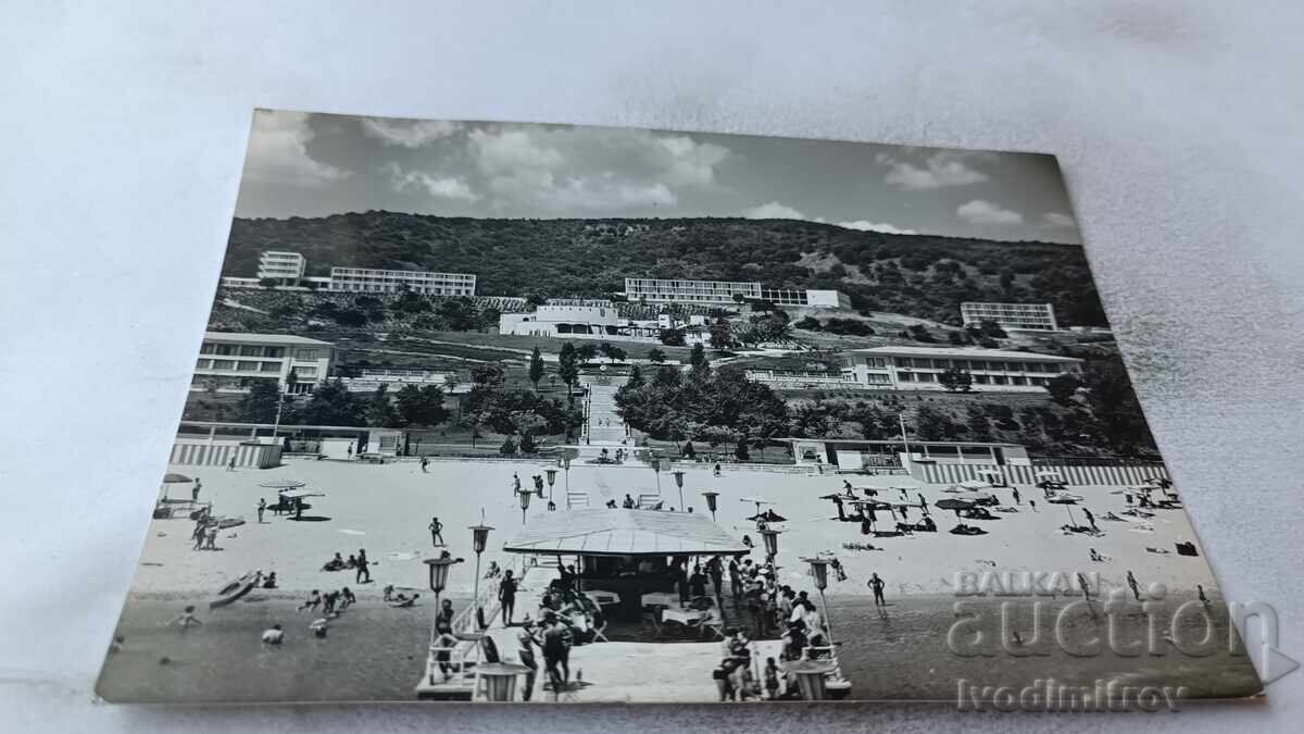 Καρτ ποστάλ Golden Sands Γενική άποψη 1960
