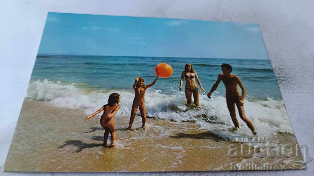 Carte poștală Coasta Mării Negre 1987 Carte poștală Coasta Mării Negre 1987