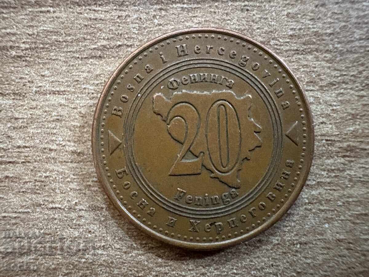 Βοσνία - 20 φένινγκ (2009) Βοσνία - 20 φένινγκ (2009)