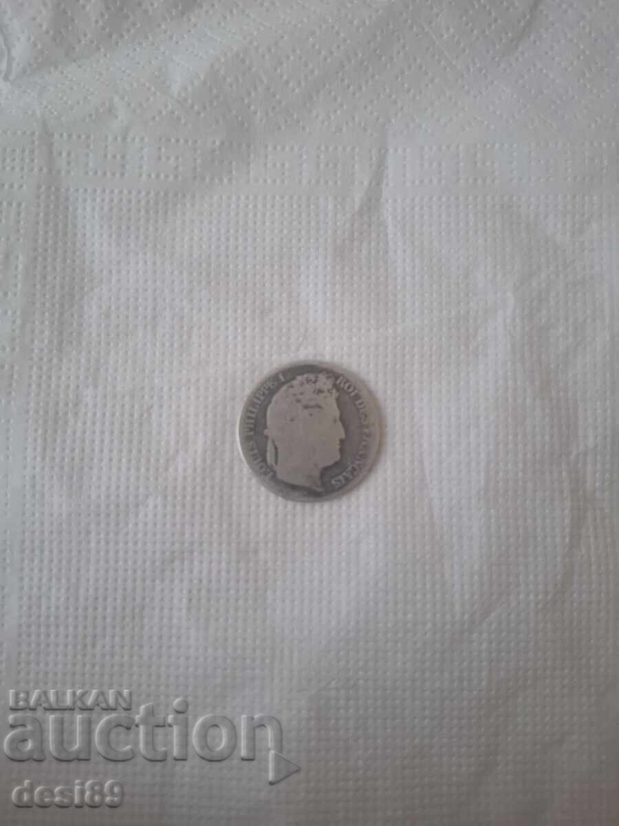 Louis Philippe 1 - 1834 - 1 franc cu preț € 5.11 | 9.99 BGN Louis Philippe 1 - 1834 - 1 franc cu preț € 5.11 | 9.99 BGN