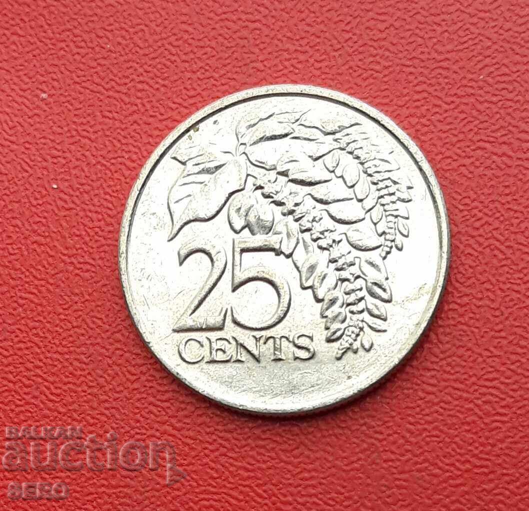 Νήσοι Τρινιντάντ και Τομπάγκο - 25 σεντ 2015