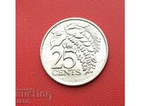 Νήσοι Τρινιντάντ και Τομπάγκο - 25 σεντ 2015