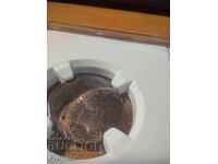 1 Cent Netherlands Mint Error MS 63 BN