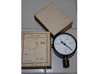 Βουλγαρικό μανόμετρο NRB, συσκευή, καινούργιο, αχρησιμοποίητο, λειτουργεί