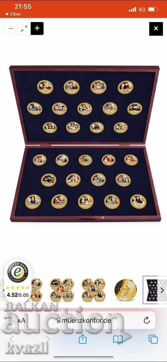 Γερμανικά νομίσματα - 26 τεμάχια - όλες οι γνωστές προσωπικότητες - 6