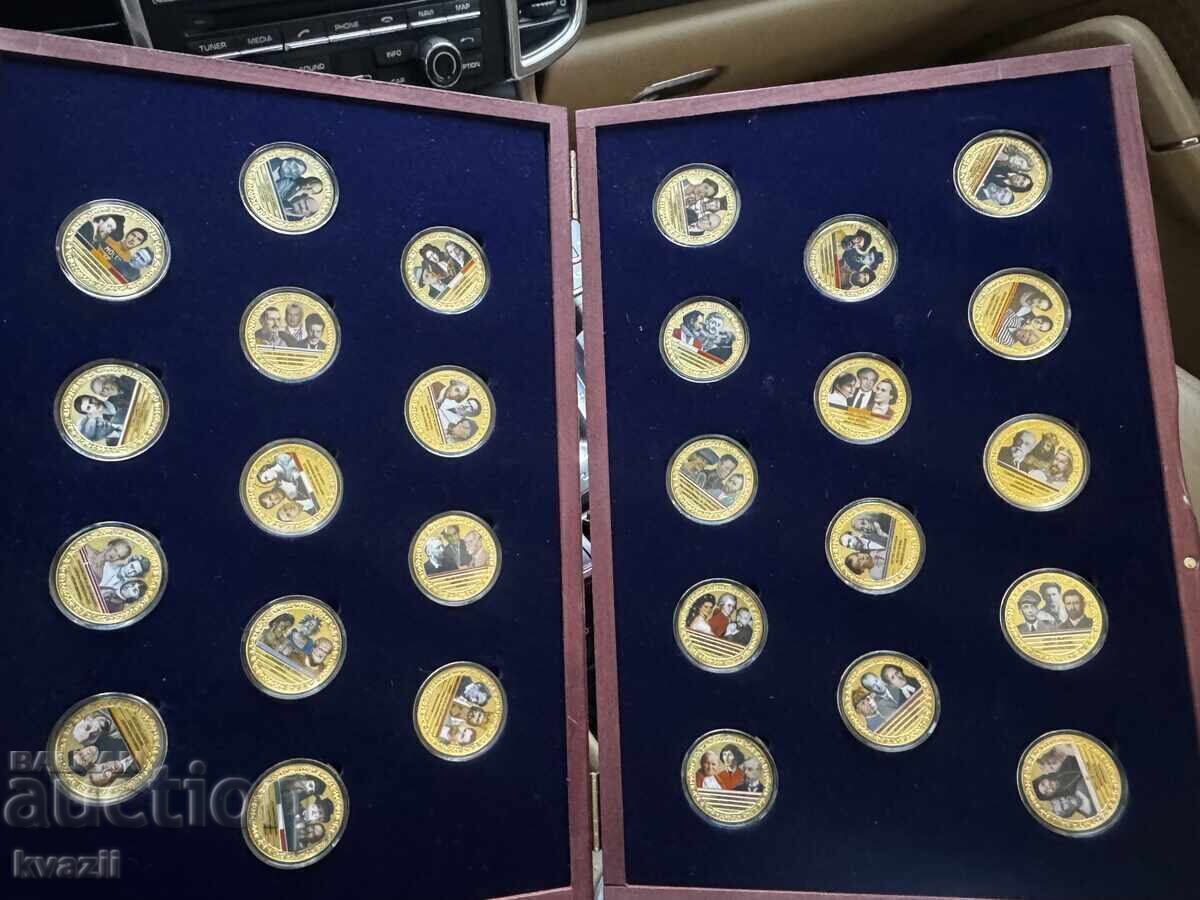 Γερμανικά νομίσματα - 26 τεμάχια - όλες οι γνωστές προσωπικότητες