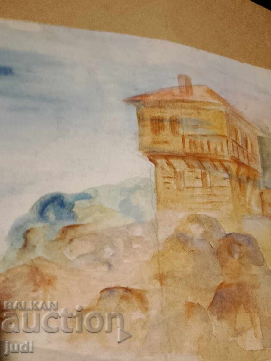 Old watercolor - 5 Old watercolor - 5