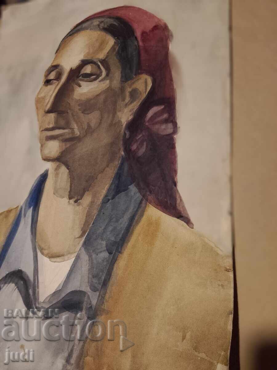 Auction Old watercolor Auction Old watercolor