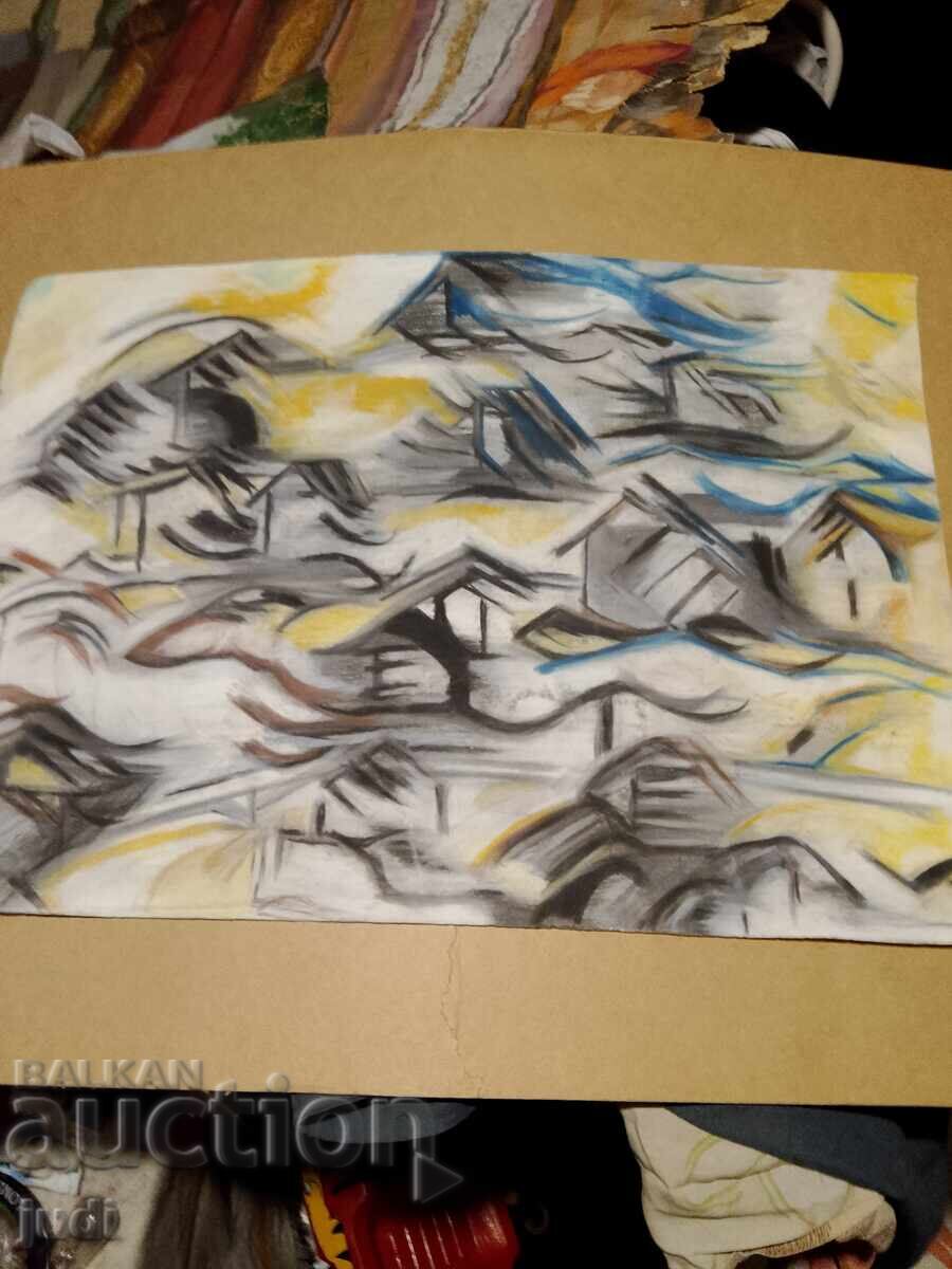 Ζωγραφική μεικτών μέσων Ζωγραφική μεικτών μέσων