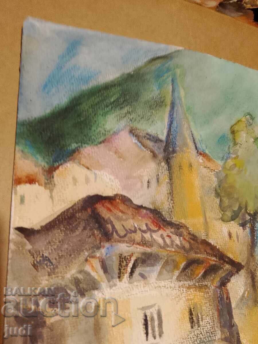 Ζωγραφική μεικτών μέσων με τιμή 30.00 BGN | € 15.34 Ζωγραφική μεικτών μέσων με τιμή 30.00 BGN | € 15.34