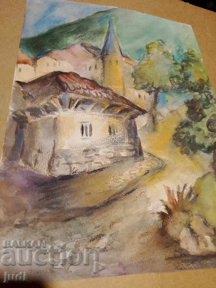 Παράδοση Ζωγραφική μεικτών μέσων Παράδοση Ζωγραφική μεικτών μέσων