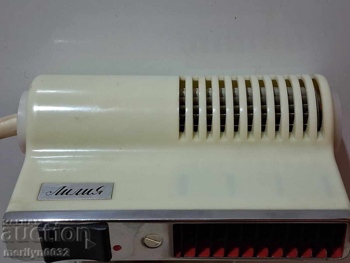 Електрически сешоар "Лилия" СССР РАБОТИ - 6 Електрически сешоар "Лилия" СССР РАБОТИ - 6