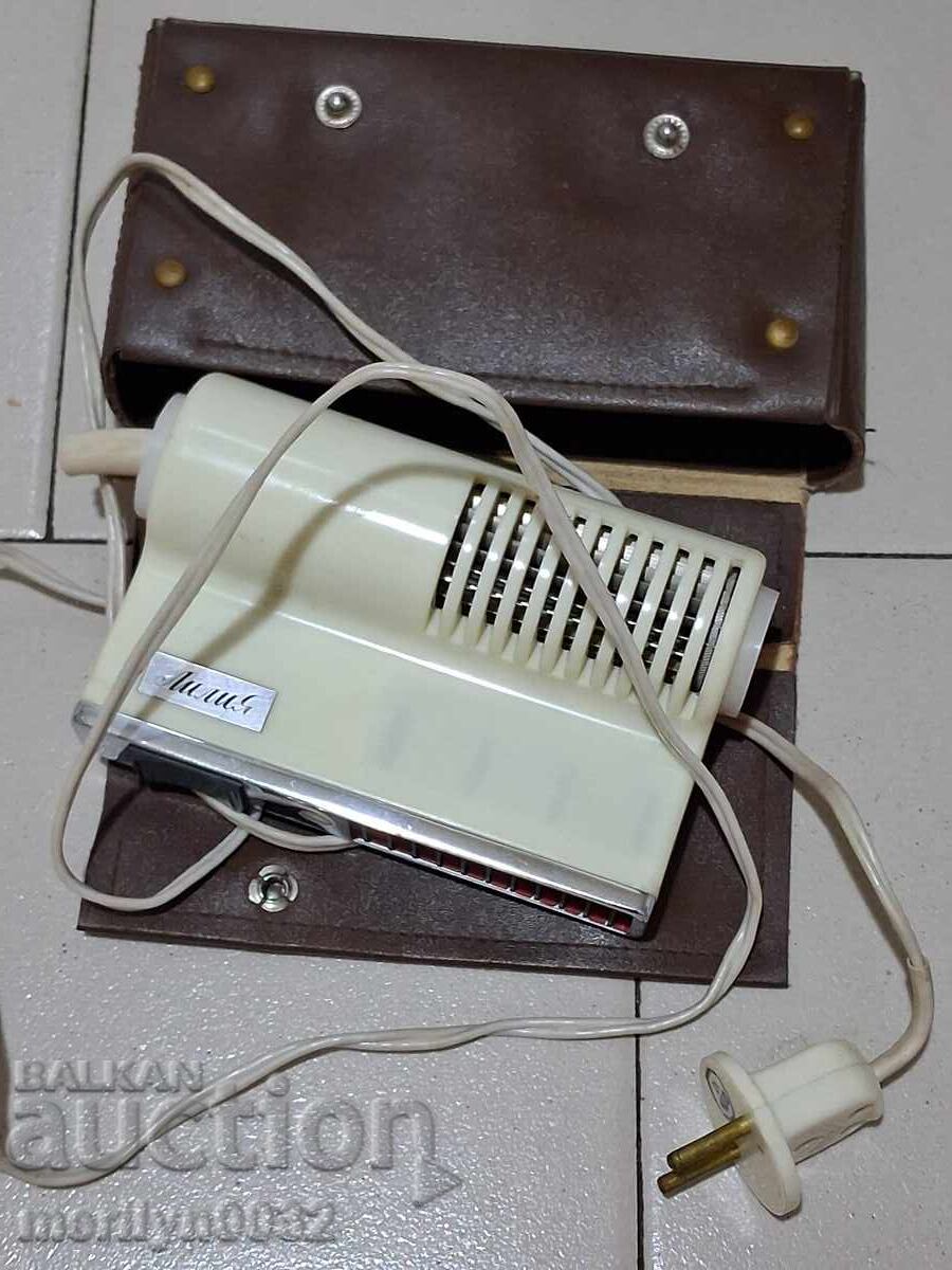 Електрически сешоар "Лилия" СССР РАБОТИ Електрически сешоар "Лилия" СССР РАБОТИ