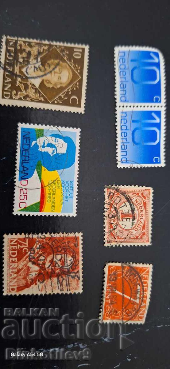 Delivery of Collection of old postage stamps