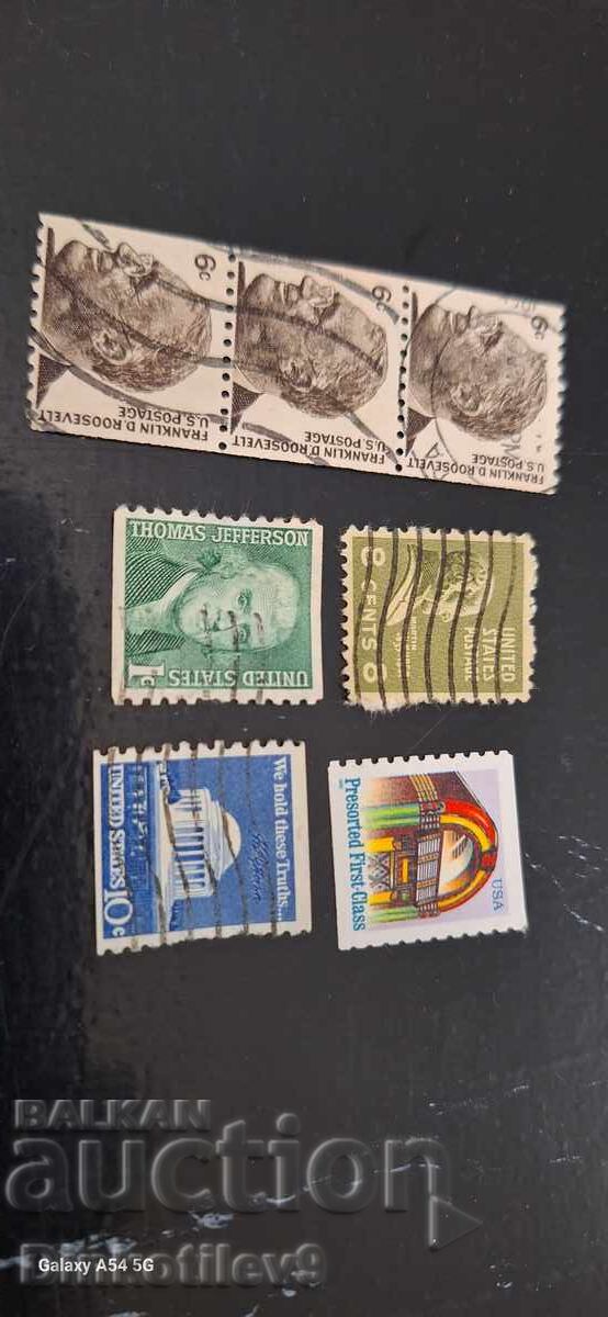 Collection of old postage stamps - 6