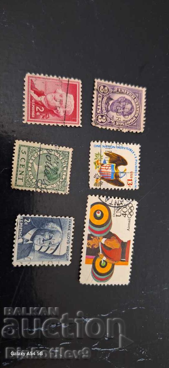 Collection of old postage stamps - 7
