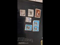 Συλλογή από παλιά γραμματόσημα