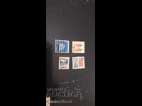 Συλλογή από παλιά γραμματόσημα