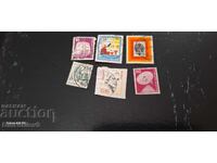 Συλλογή από παλιά γραμματόσημα