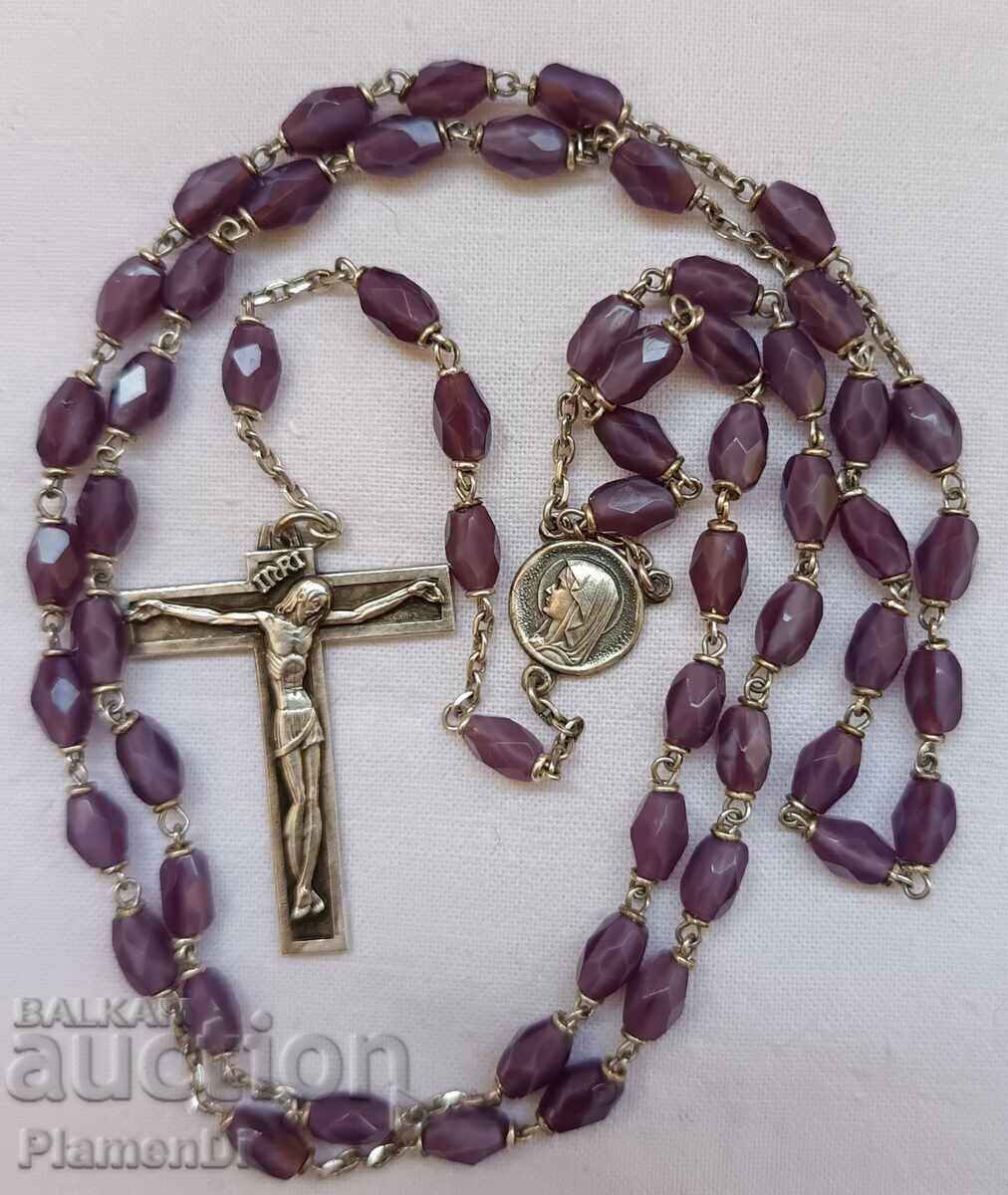 Colier-rozariu vintage francez cu preț € 20.00 | 39.12 BGN