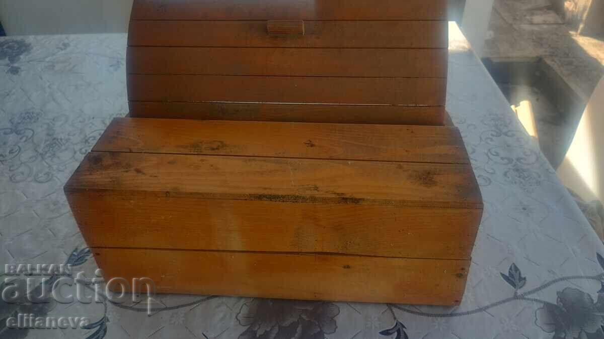 Παράδοση Ξύλινο κουτί για ψωμί
