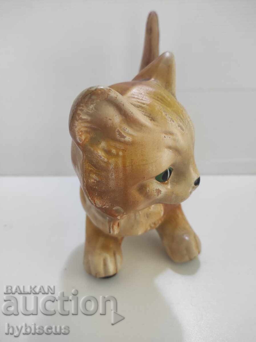 Παλιό παιχνίδι γάτα με ρόδες με τιμή 85.00 BGN | € 43.46