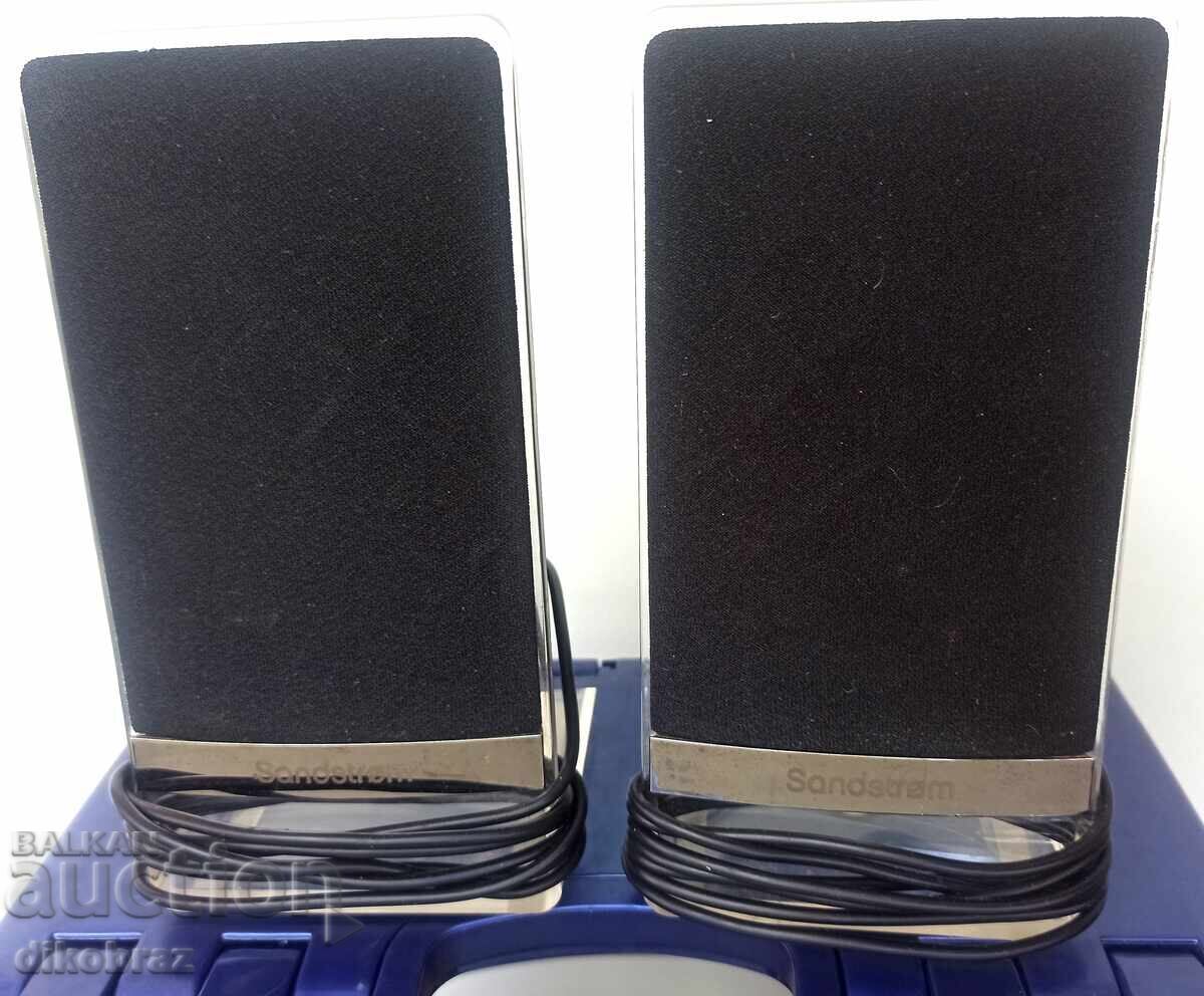 2 SANDSTROM speakers - for 10 euros 2 SANDSTROM speakers - for 10 euros