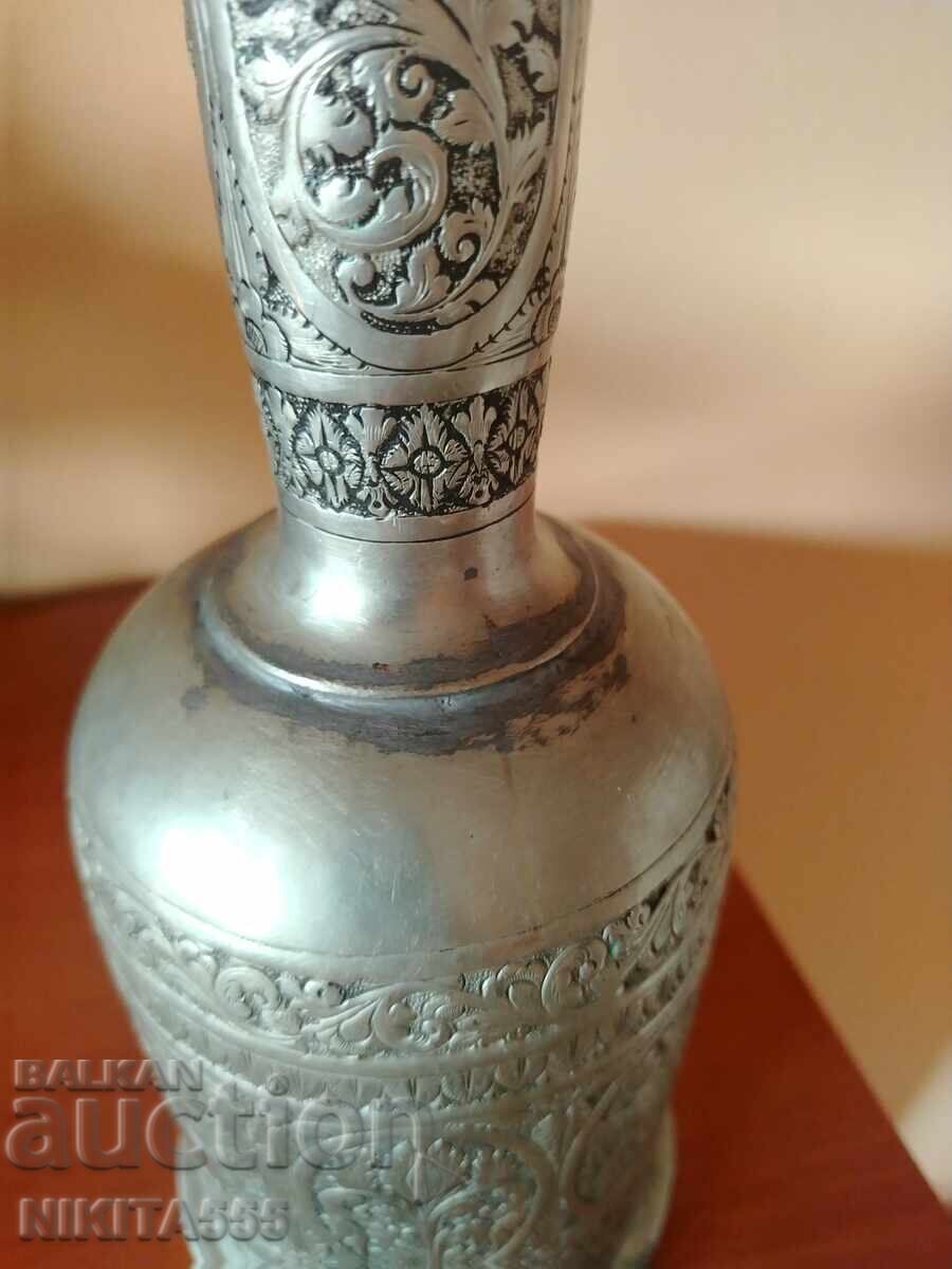 Παλιά ασημένια όμορφη βάση για ναργιλέ, βάζο, μπουκάλι με τιμή 3000.00 BGN | € 1533.88