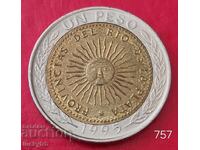 1 песо 1995 - Аржентина