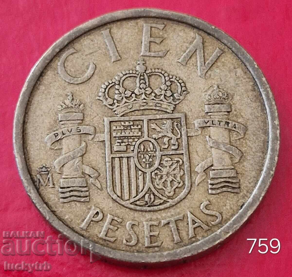 100 pesetas 1984 - Spania