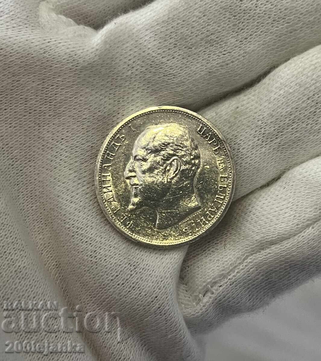 1 lev 1913 cu preț 25.00 BGN | € 12.78