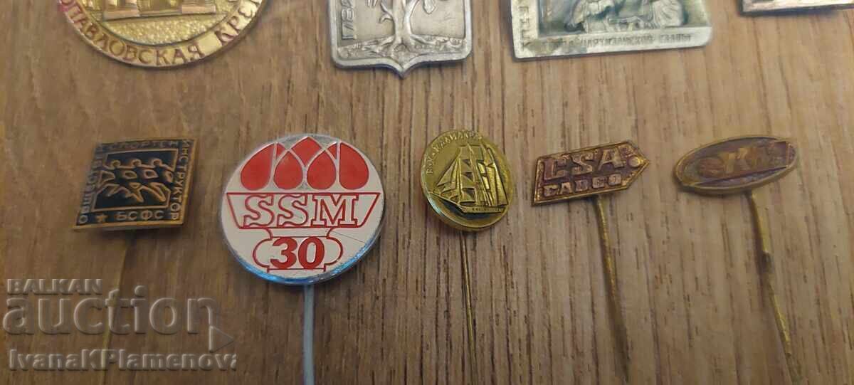 Delivery of Collector's Badges, 12 Pieces