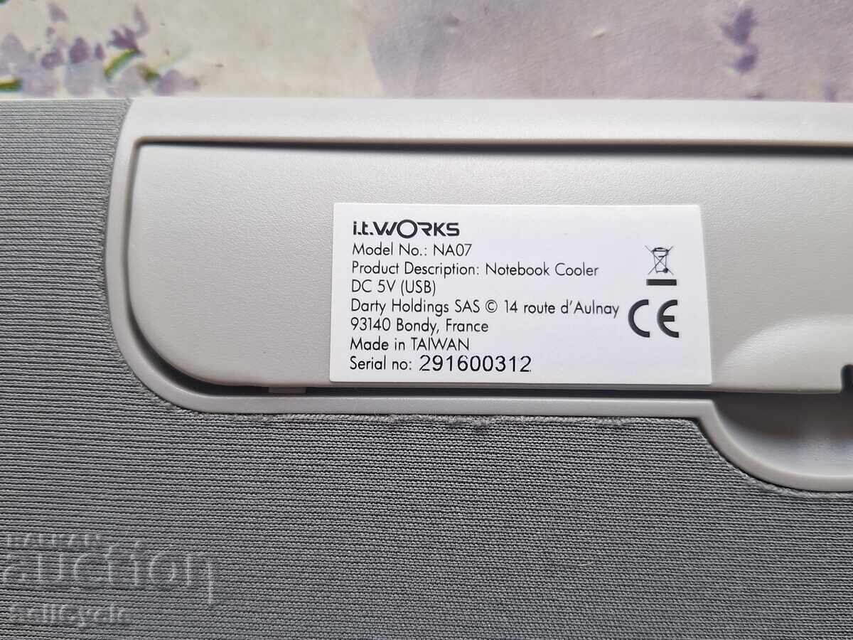 Delivery of ✅ Laptop Cooling Pad I.T.WORKS NA07❗