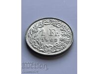 1 franc 1963 Elveția